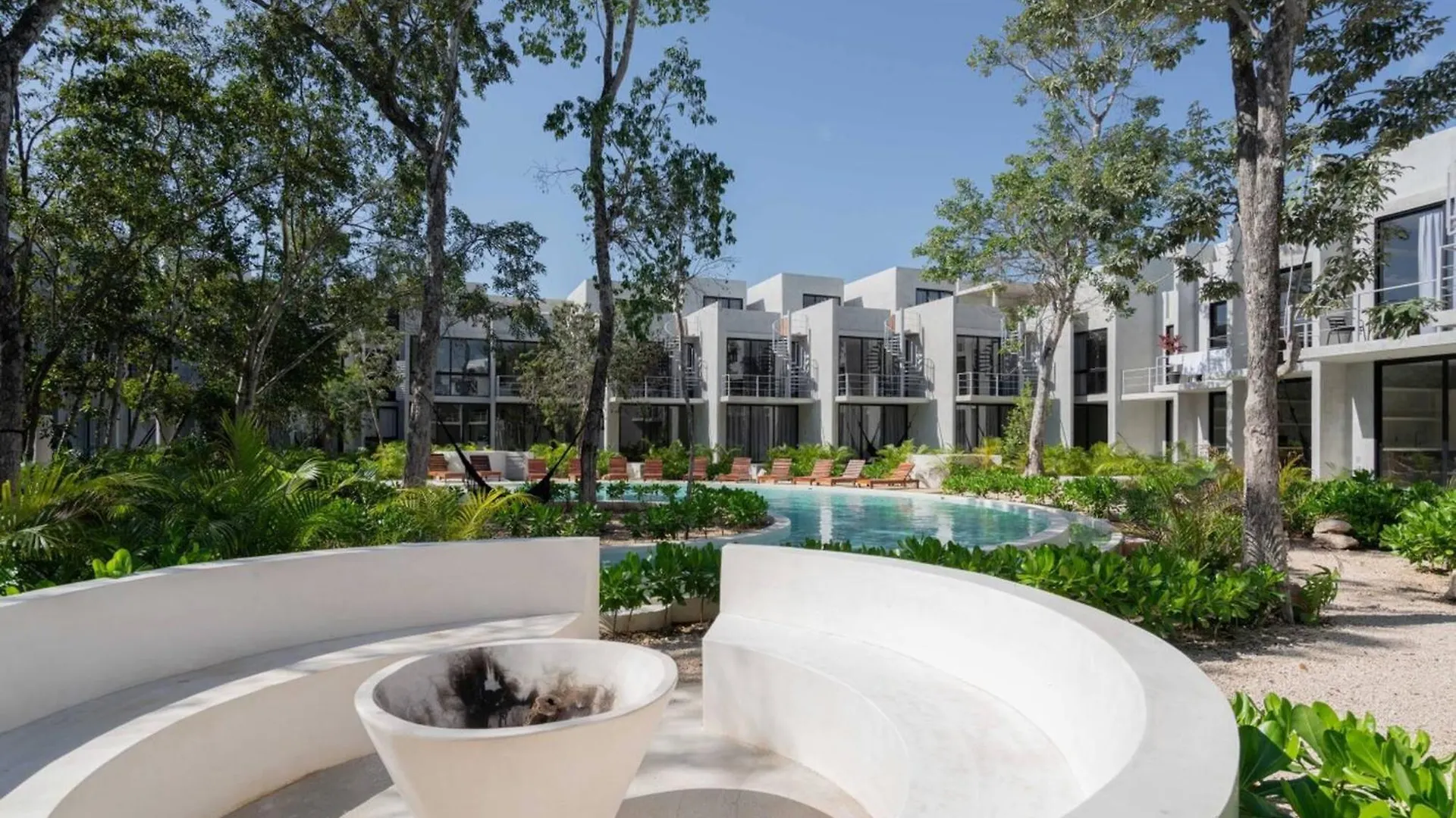 Private Pool & Grill 2 Bedroom Jungle Apartment 416 图卢姆 墨西哥