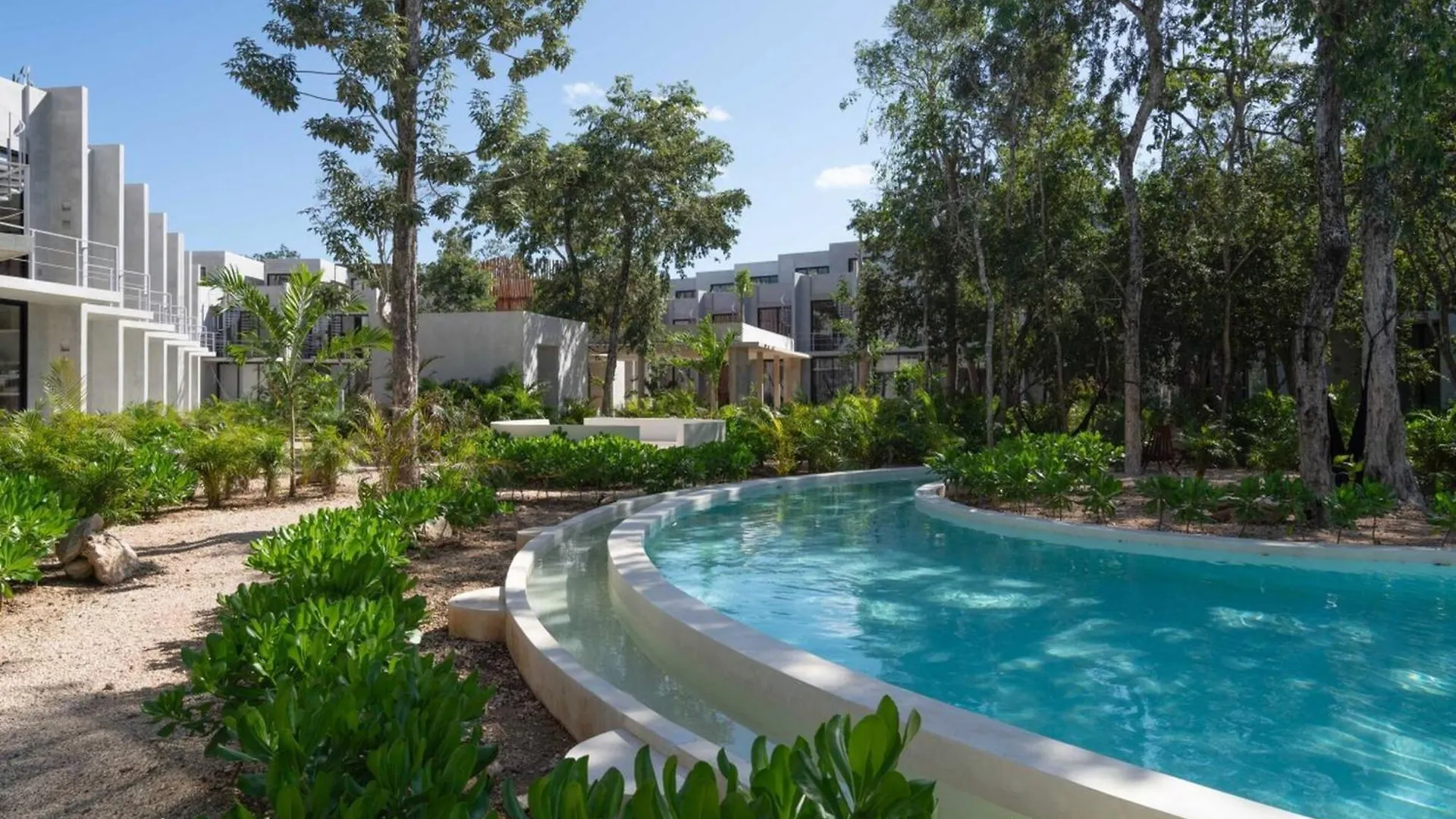 Private Pool & Grill 2 Bedroom Jungle Apartment 416 图卢姆