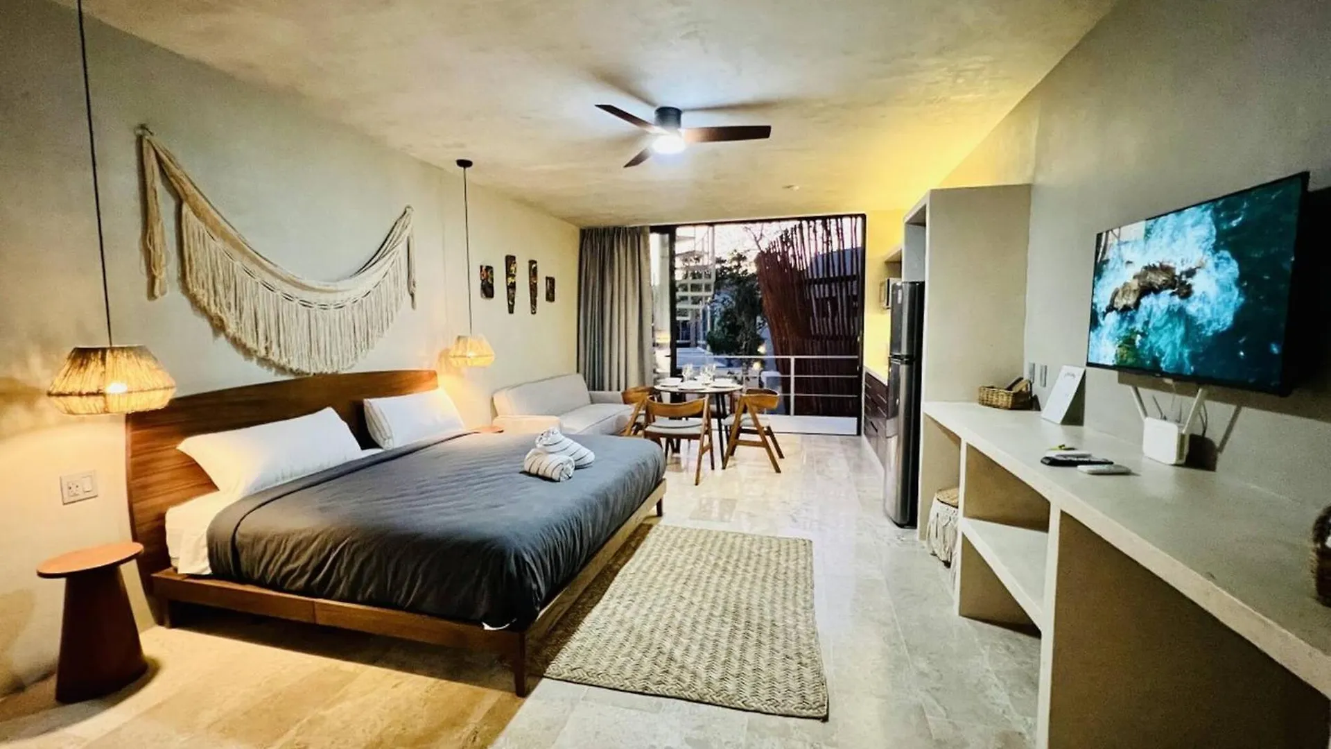 Private Pool & Grill 2 Bedroom Jungle Apartment 416 图卢姆