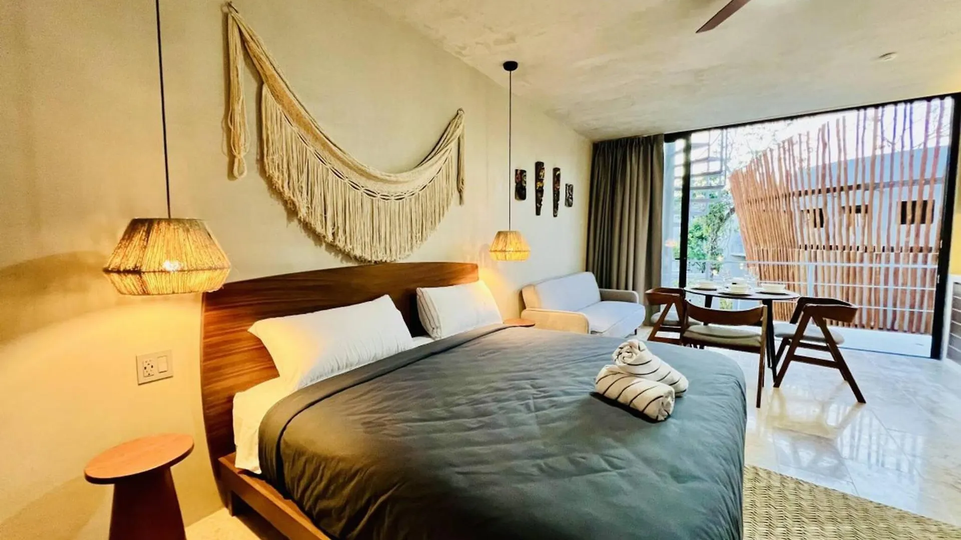 Private Pool & Grill 2 Bedroom Jungle Apartment 416 图卢姆 墨西哥