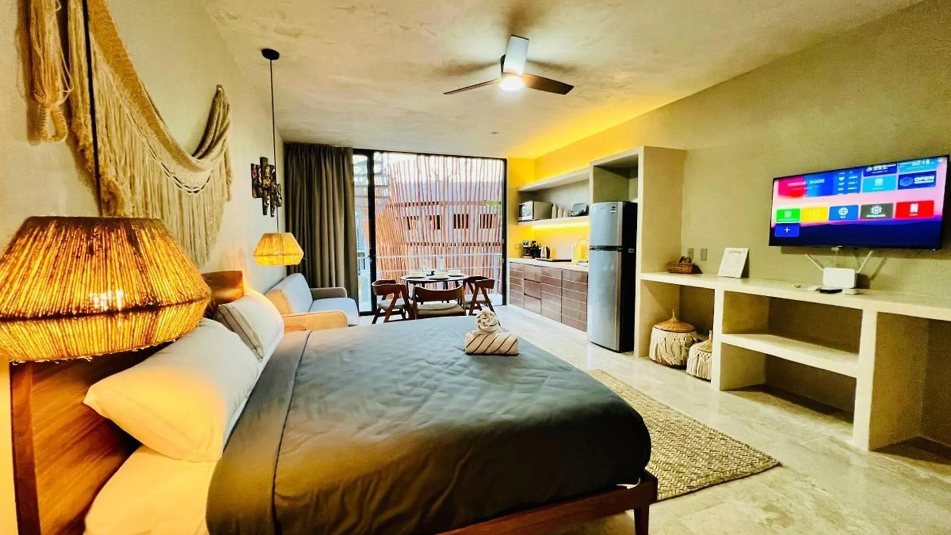 Private Pool & Grill 2 Bedroom Jungle Apartment 416 图卢姆